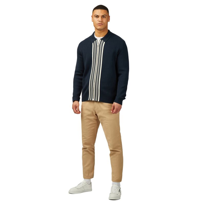 Ben Sherman Textured Zip Through Jacket image number 3